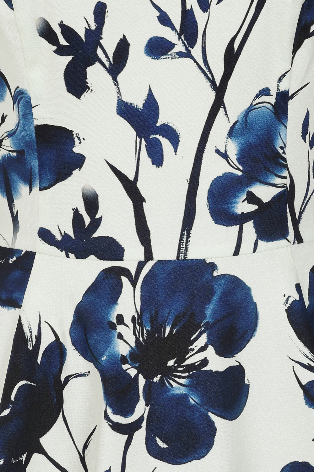 Indigo Romance Swing Dress